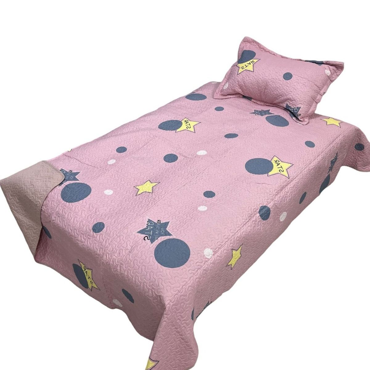 GENERICO - Cubrecama Quilt Ligero Primavera Verano de Niña Plz 12 H5