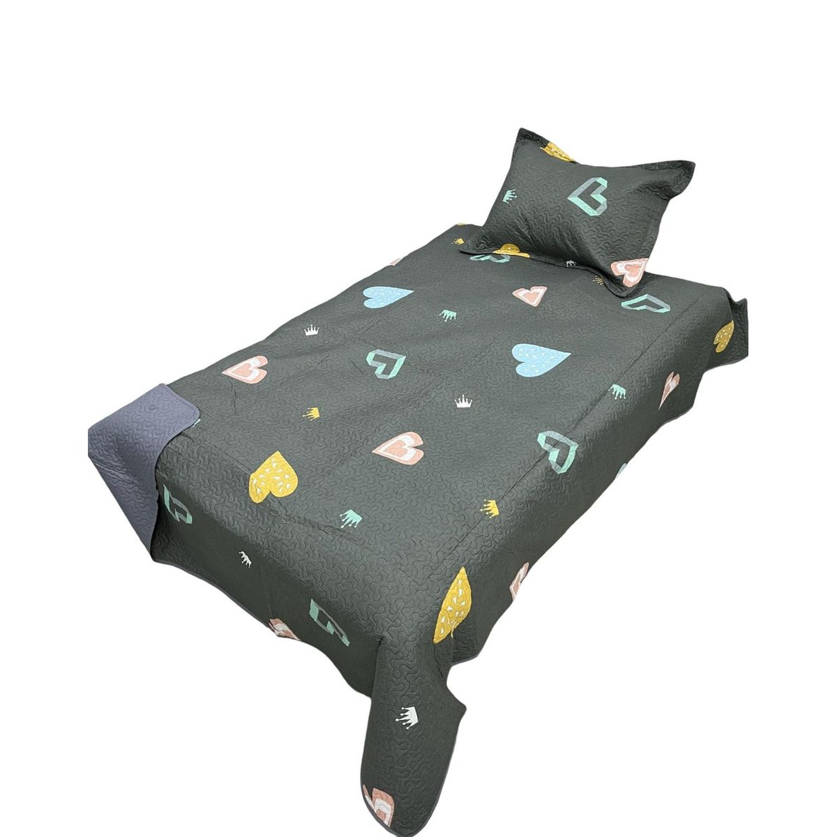 GENERICO - Cubrecama Quilt Ligero Primavera Verano de Niña Plz 12 H6