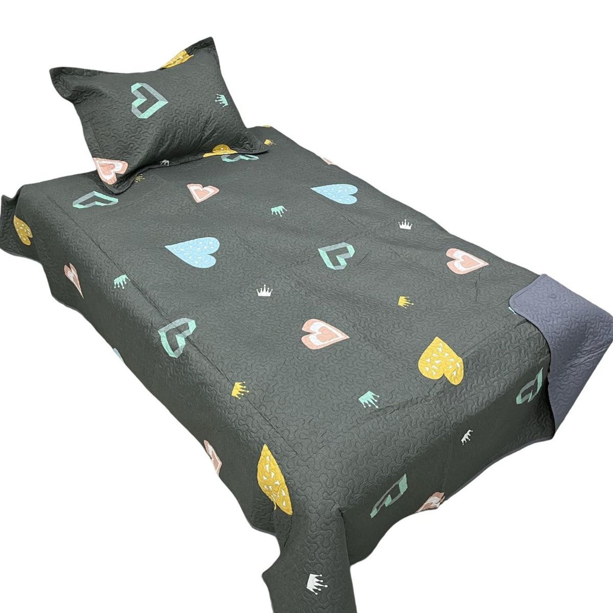 GENERICO - Cubrecama Quilt Ligero Primavera Verano de Niña Plz 12 H6