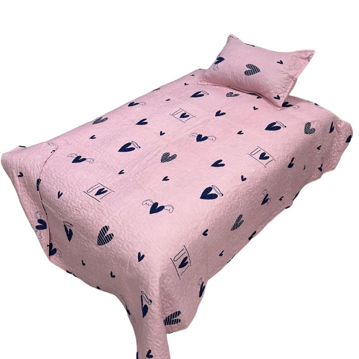 GENERICO - Cubrecama Quilt Ligero Primavera Verano de Niña Plz 12 H10