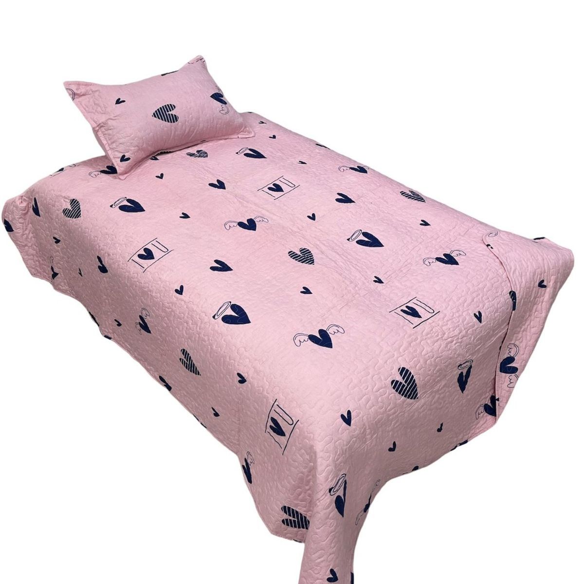 GENERICO - Cubrecama Quilt Ligero Primavera Verano de Niña Plz 12 H10