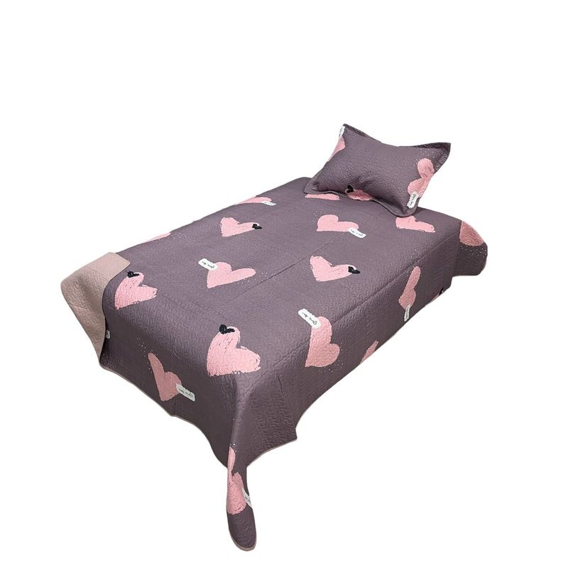 GENERICO - Cubrecama Quilt Ligero Primavera Verano de Niña Plz 12 H15