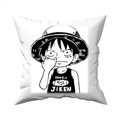 GENERICO - Cojin biestrech sublimado 35X35 cm con cierre anime one piece
