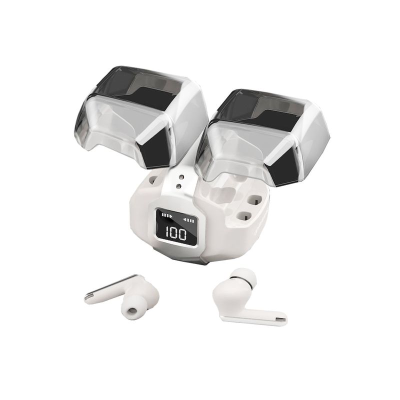 LENYES - Audífonos Lenyes Airphones Bluetooth 5.3 - Lenyes AIR80 Blanco