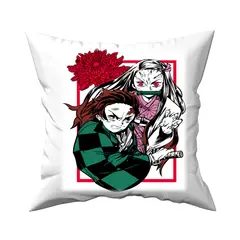 GENERICO - Cojin biestrech sublimado 35X35 cm con cierre anime demon player