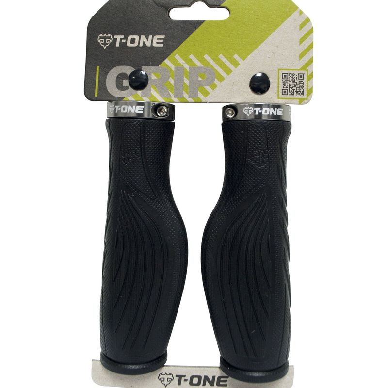 GENERICO - PUÑOS LOCK 2 DENSIDADES ANATOMICO T-ONE BLACK EZ T-GP15A