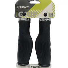 GENERICO - PUÑOS LOCK 2 DENSIDADES ANATOMICO T-ONE BLACK EZ T-GP15A