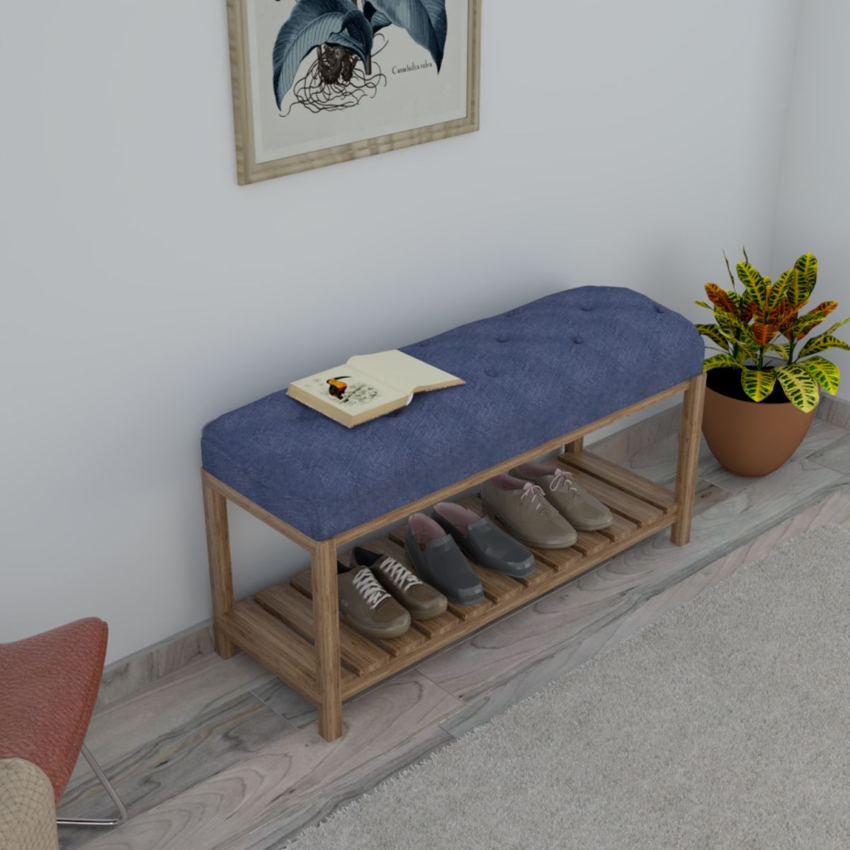 GENERICO - BANQUETA  RECIBIDOR-ZAPATERO ANGERS