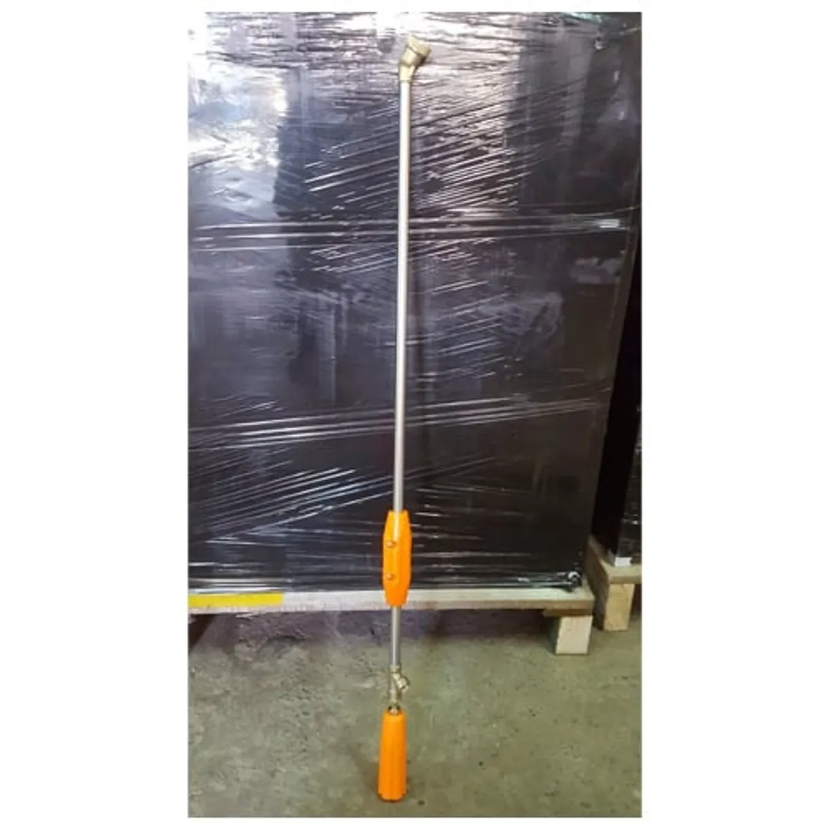 GENERICO - Pistola Lanza Fumigadora 90cm Curva Cabeza Bronce
