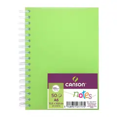 CANSON - Notes A6 120Grs 50Hjs - 10x14 Verde