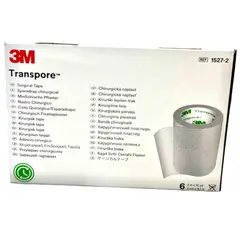 3M - CINTA TRANSPORE 5 CM CAJA X 6 UNIDADES