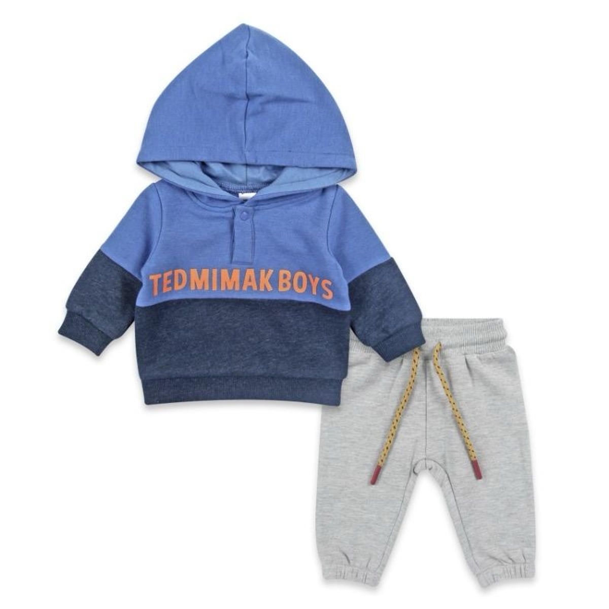TEDMIMAK - Conjunto Bebe Niño Buzo Polerón 2 Prendas Tedmimak