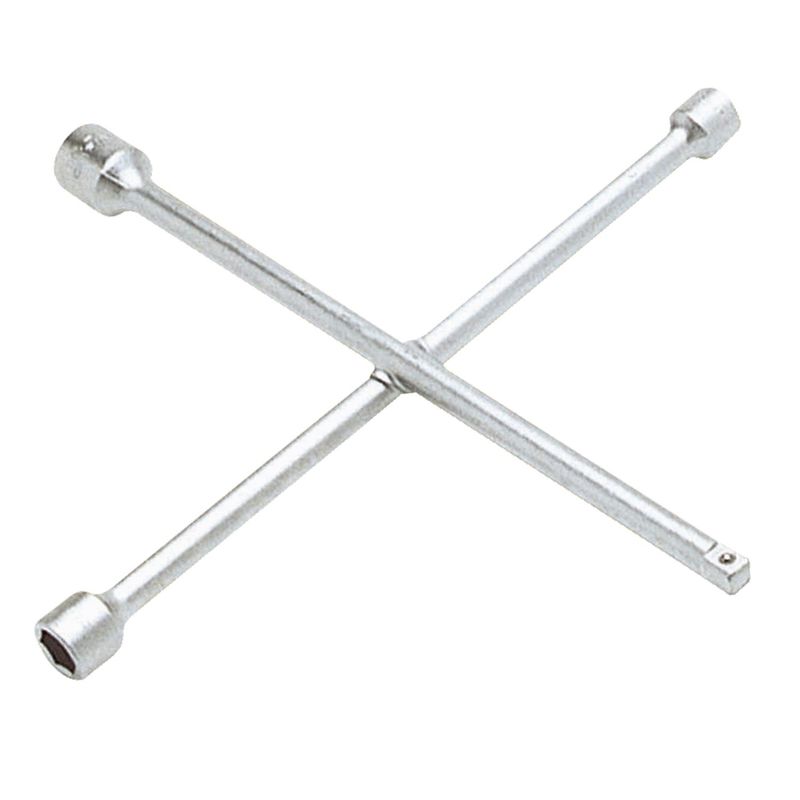 BAHCO - Llave Rueda Auto Cruz Acero 17 19 21 Cuadrante 12inch Bahco