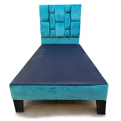 MUEBLES HVM - Base HVM Americana 1 Plazas + Respaldo Rolex Calipso