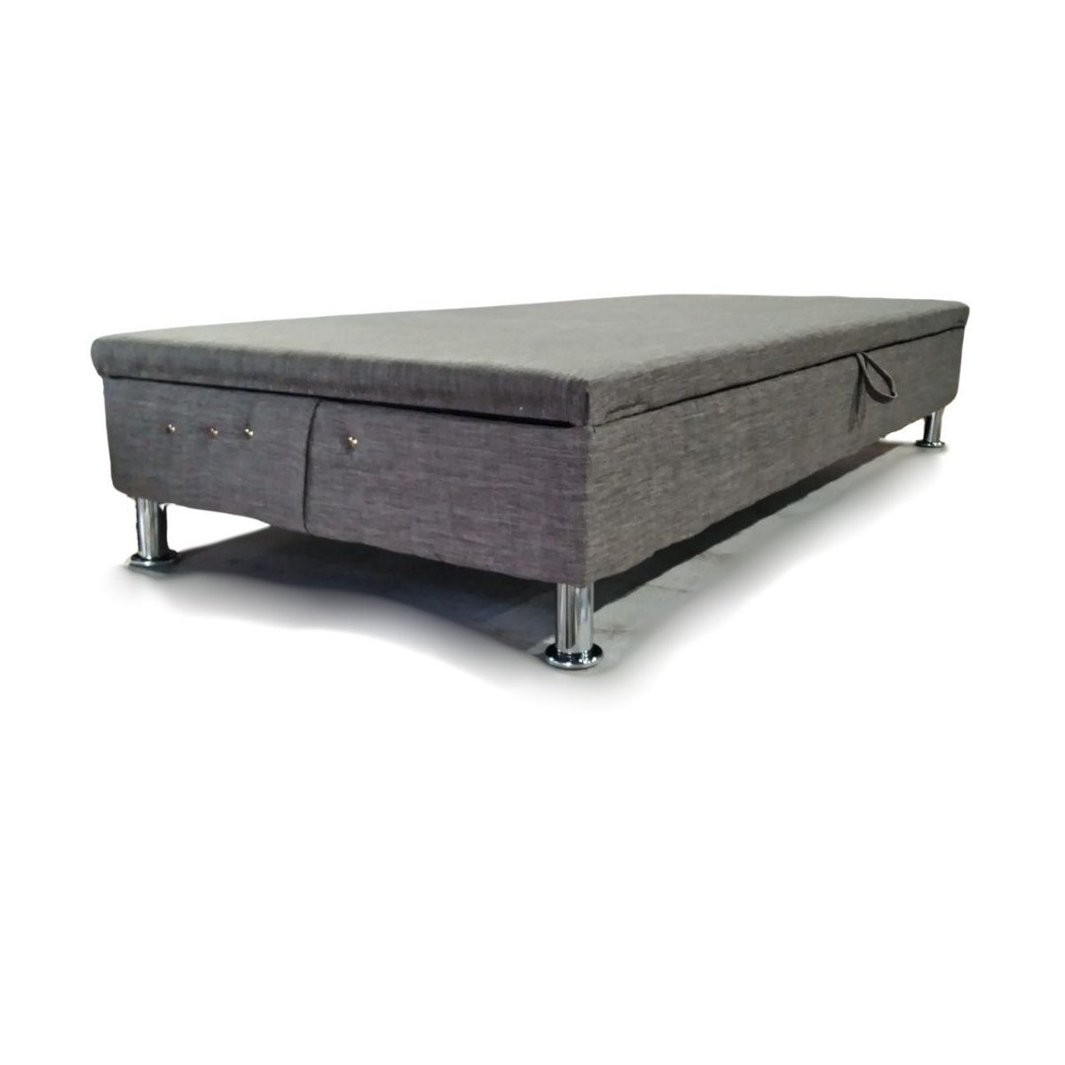 MUEBLES HVM - Base Baul HVM 1.5 P Gris Lino Pmetal