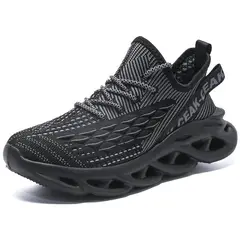 SHANDIAN - Zapatillas Deportivos Hueco Hombre Negro