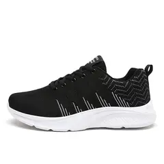 SHANDIAN - Zapatillas Running Hombre Blanco
