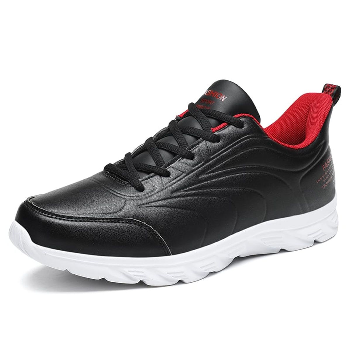 SHANDIAN - Zapatillas Running Hombre Rojo