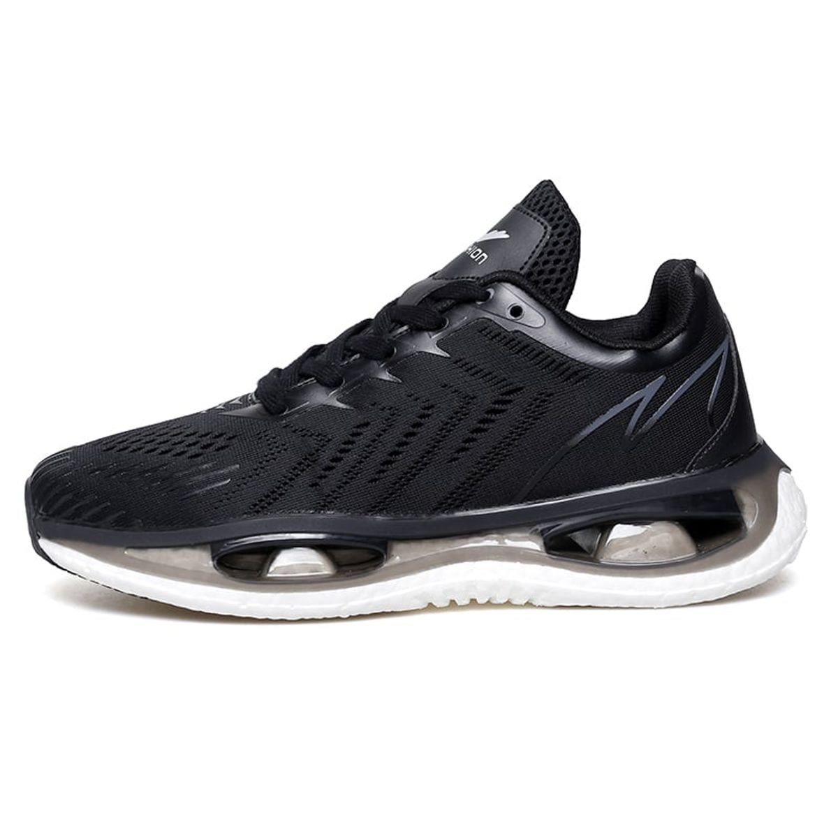 SHANDIAN - Zapatillas Deportivos Hueco Hombre Negro