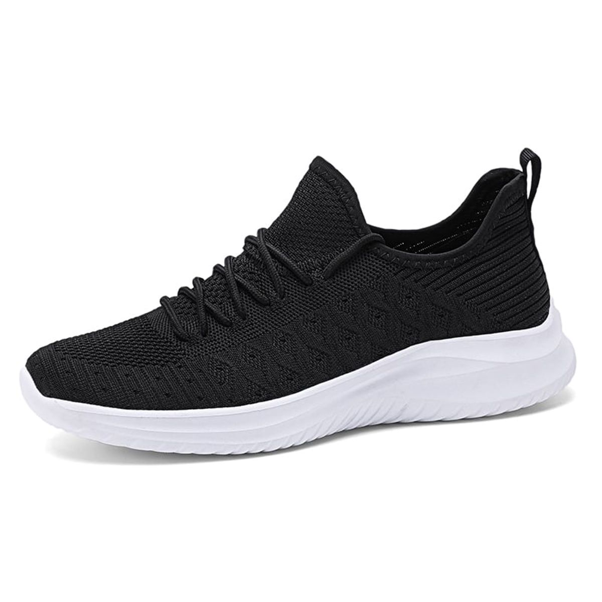 SHANDIAN - Zapatillas Running Hombre Negro