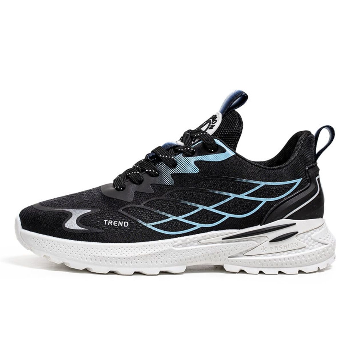 SHANDIAN - Zapatillas Running Hombre Negro
