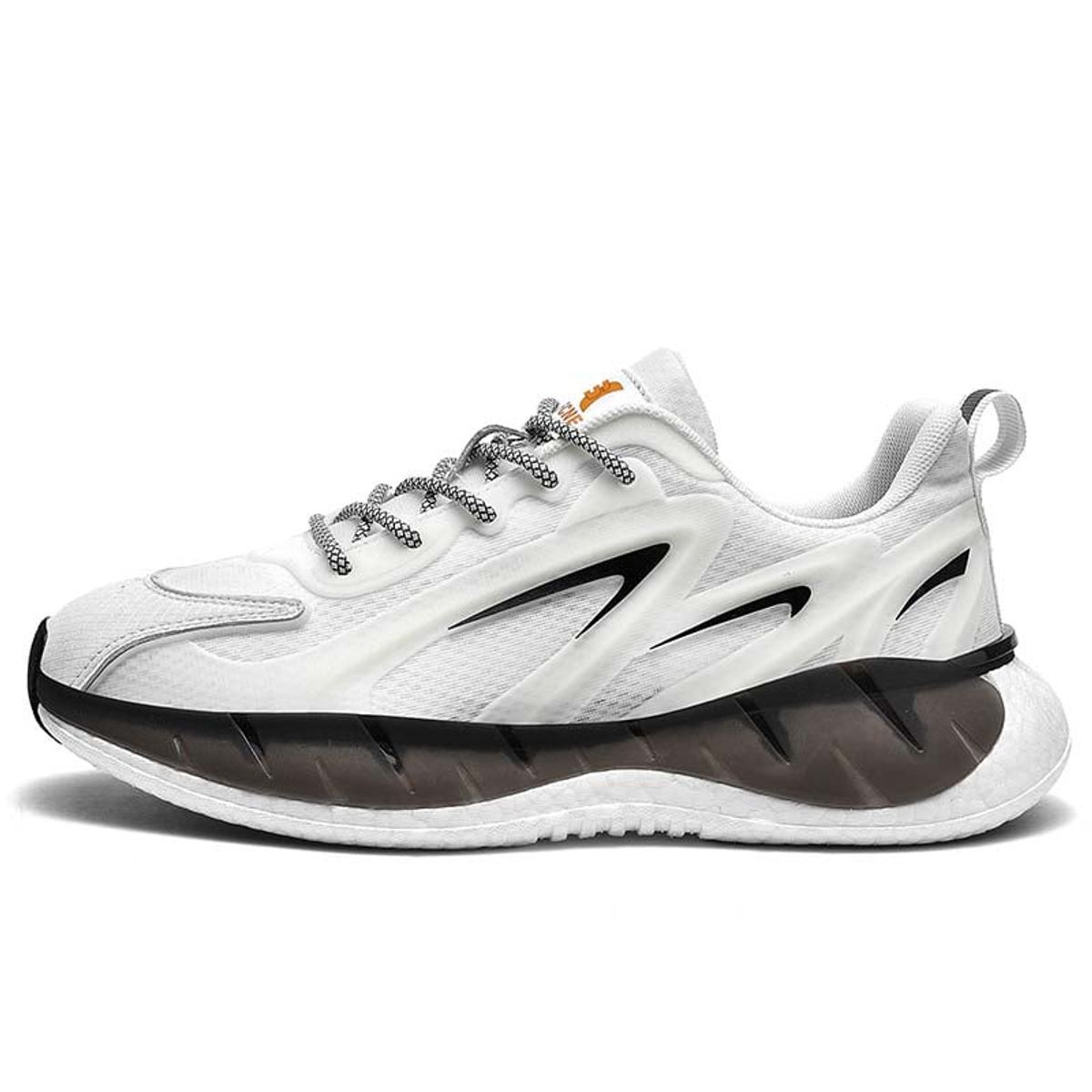 SHANDIAN - Zapatillas Running Hombre Blanco