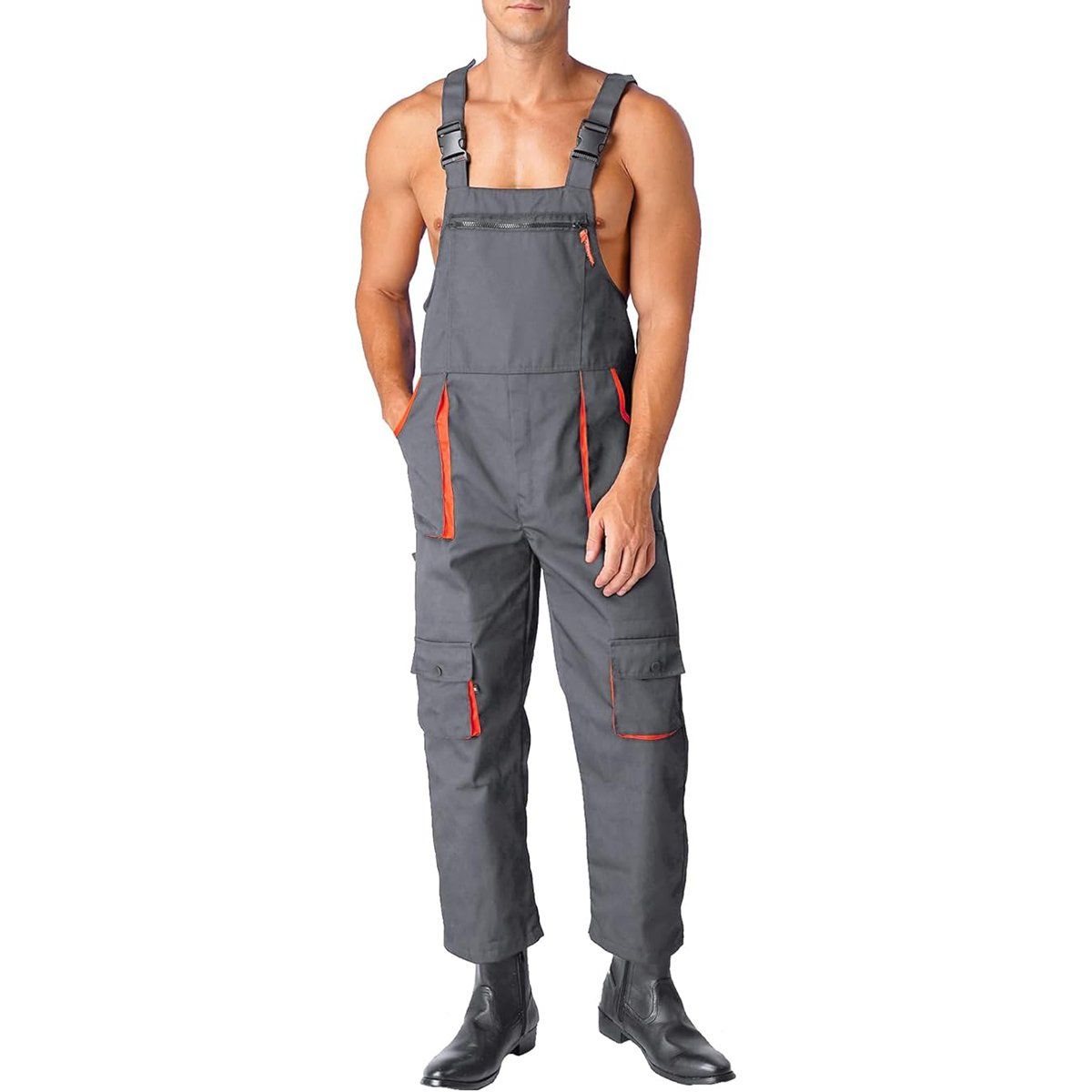 EDWINAYY - Overol Poplin - Jardinera De Trabajo - Calidad Premium