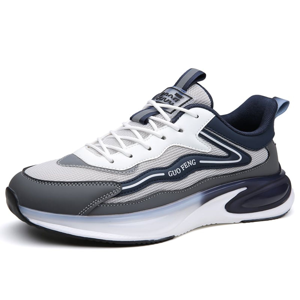 SHANDIAN - Zapatillas Running Hombre Azul