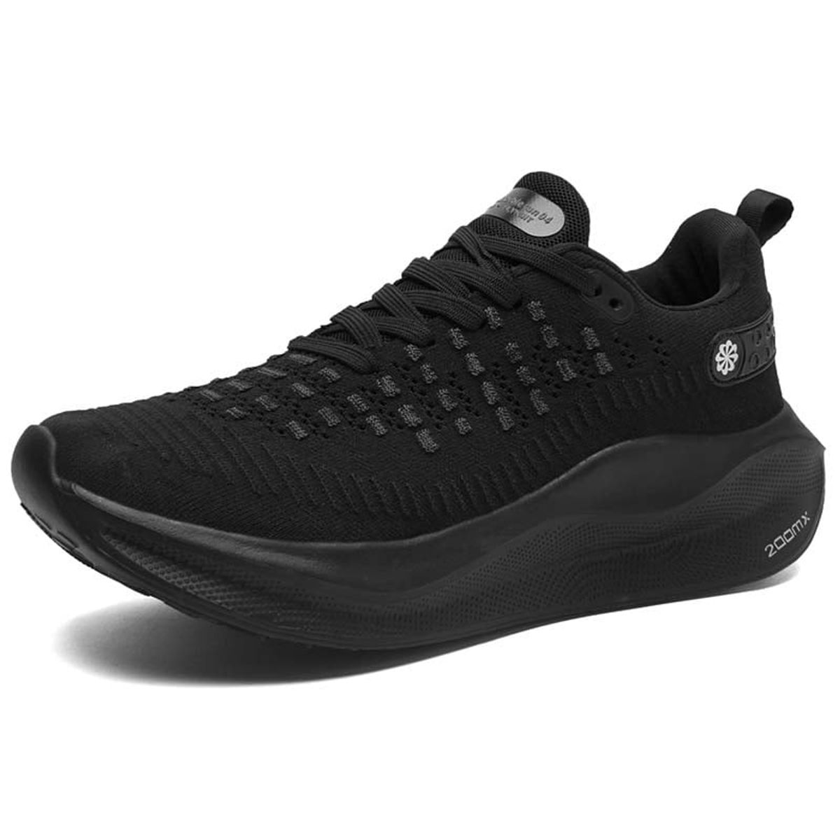 SHANDIAN - Zapatillas Running Hombre Negro