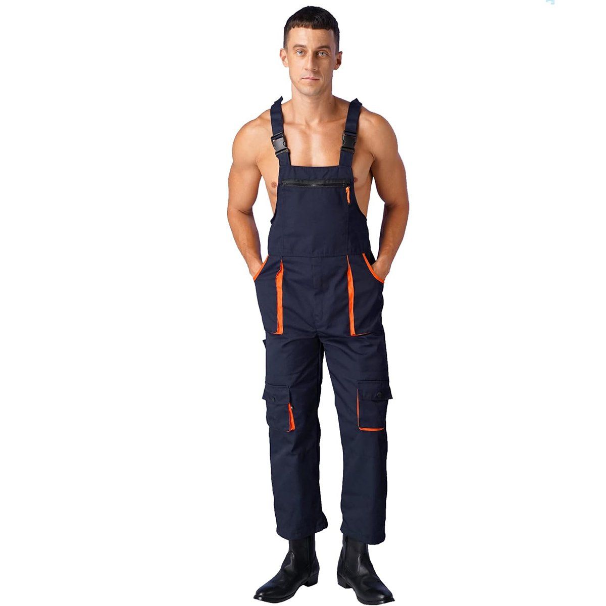 EDWINAYY - Overol Poplin - Jardinera De Trabajo - Calidad Premium