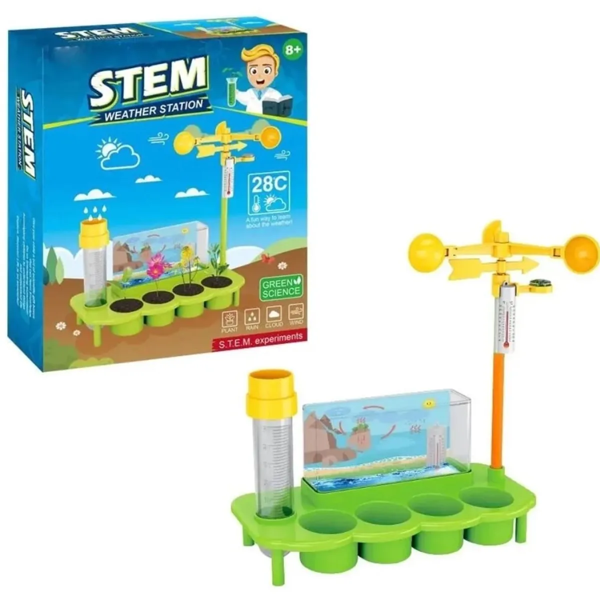 GENERICO - Set Estación Meteorológica Stem 12 en 1