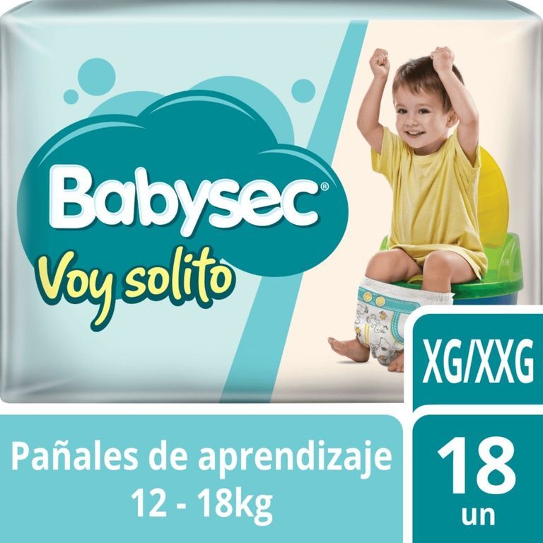 Panales De Bebe Voy Solito 18 Un Xgxxg XG-XXG