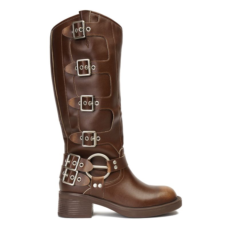 THUNDER BLUE - Bota Mujer Café Farid Thunder Blue