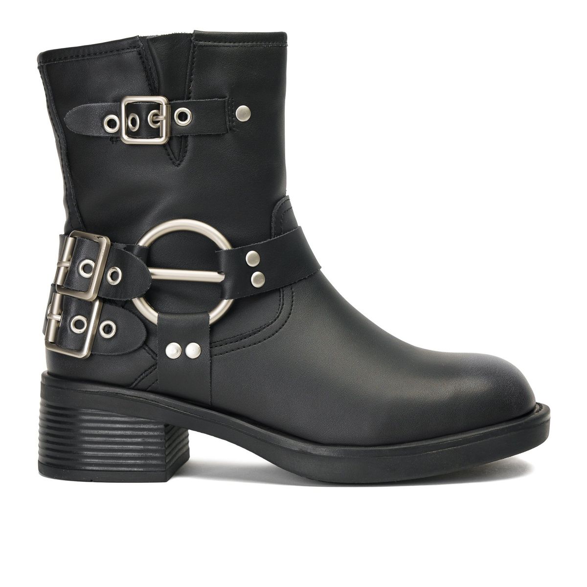 THUNDER BLUE - Botín Mujer Negro Dahia Thunder Blue