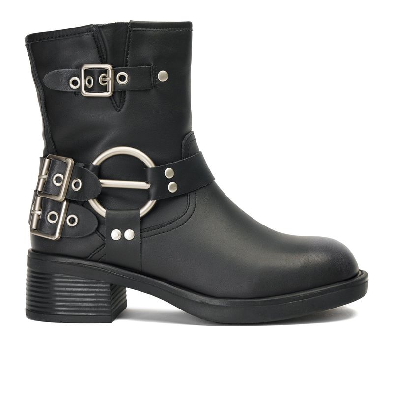 THUNDER BLUE - Botín Mujer Negro Dahia Thunder Blue