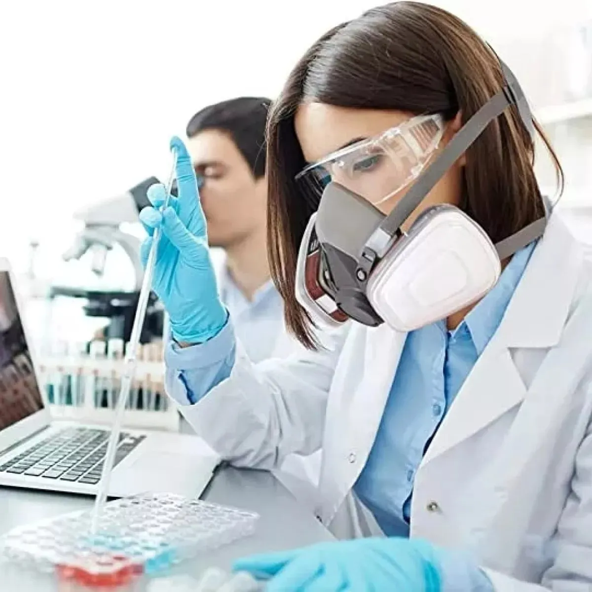 MUNDO MAGIA - Mascarilla Antigas 6200+filtros 6001 (p100/ácidos/v.orgánic.)