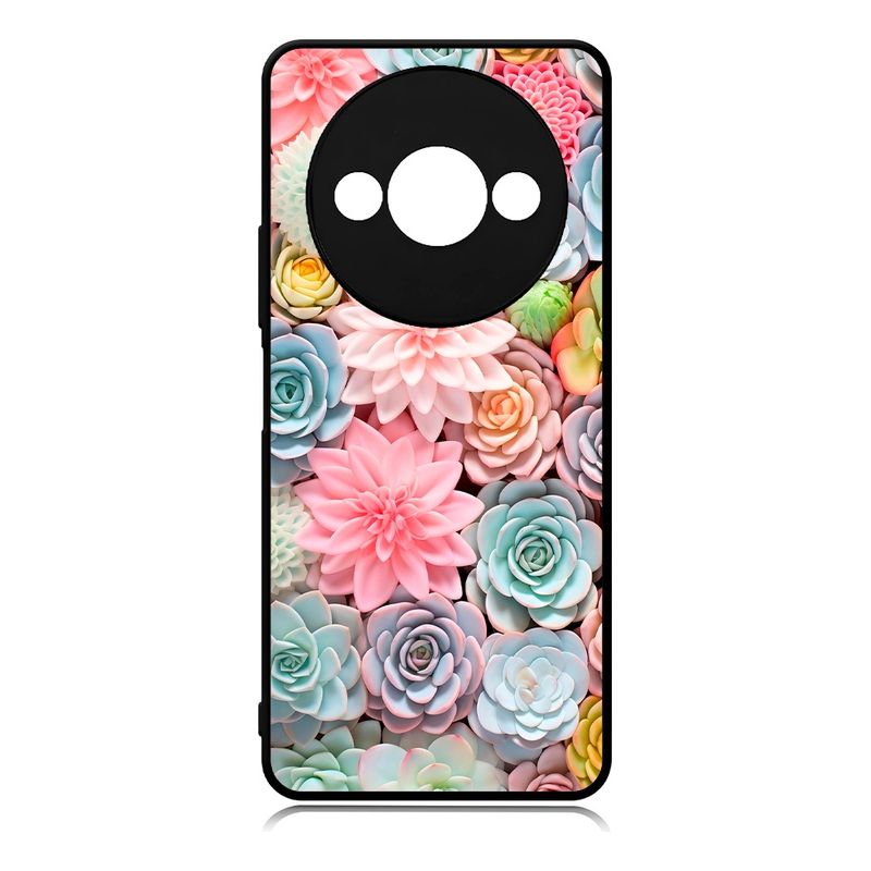 GENERICO - Carcasa para REDMI A3 diseño Flores 1