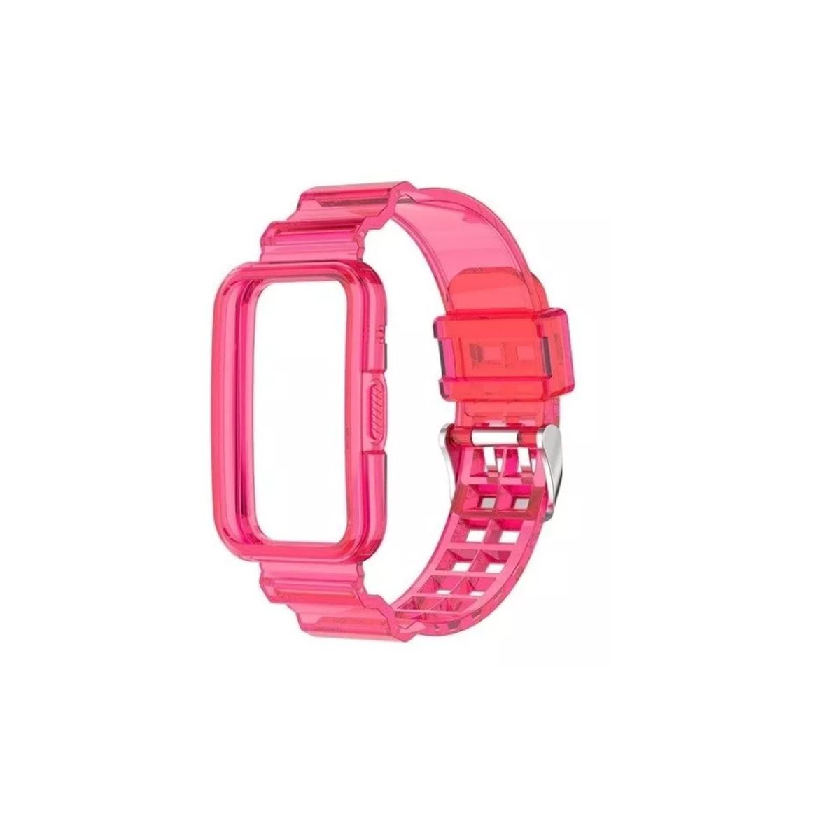 GENERICO - Correa Deportiva Transparente Para Huawei Watch Fit 1-FUSCIA