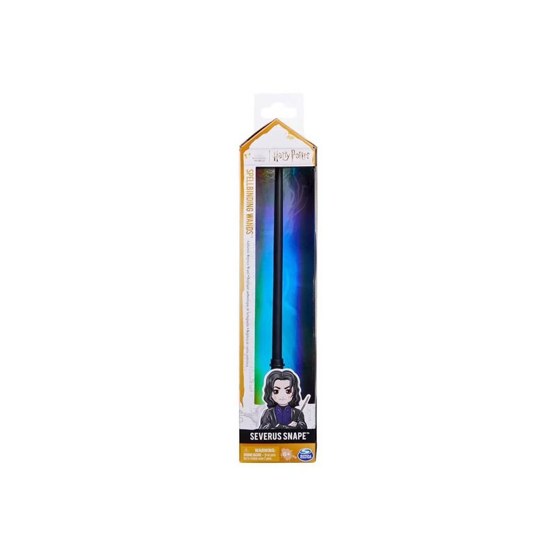SPIN MASTER - Harry Potter Varita Con Tarjeta De Conjuro - Severus Snape