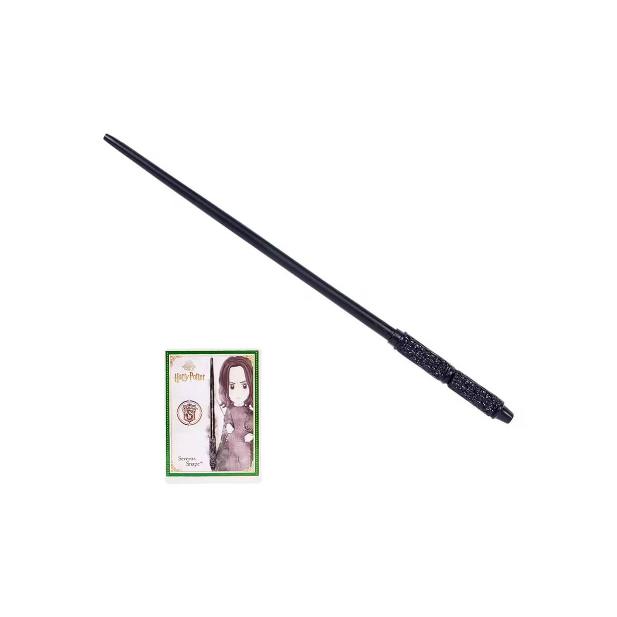 SPIN MASTER - Harry Potter Varita Con Tarjeta De Conjuro - Severus Snape