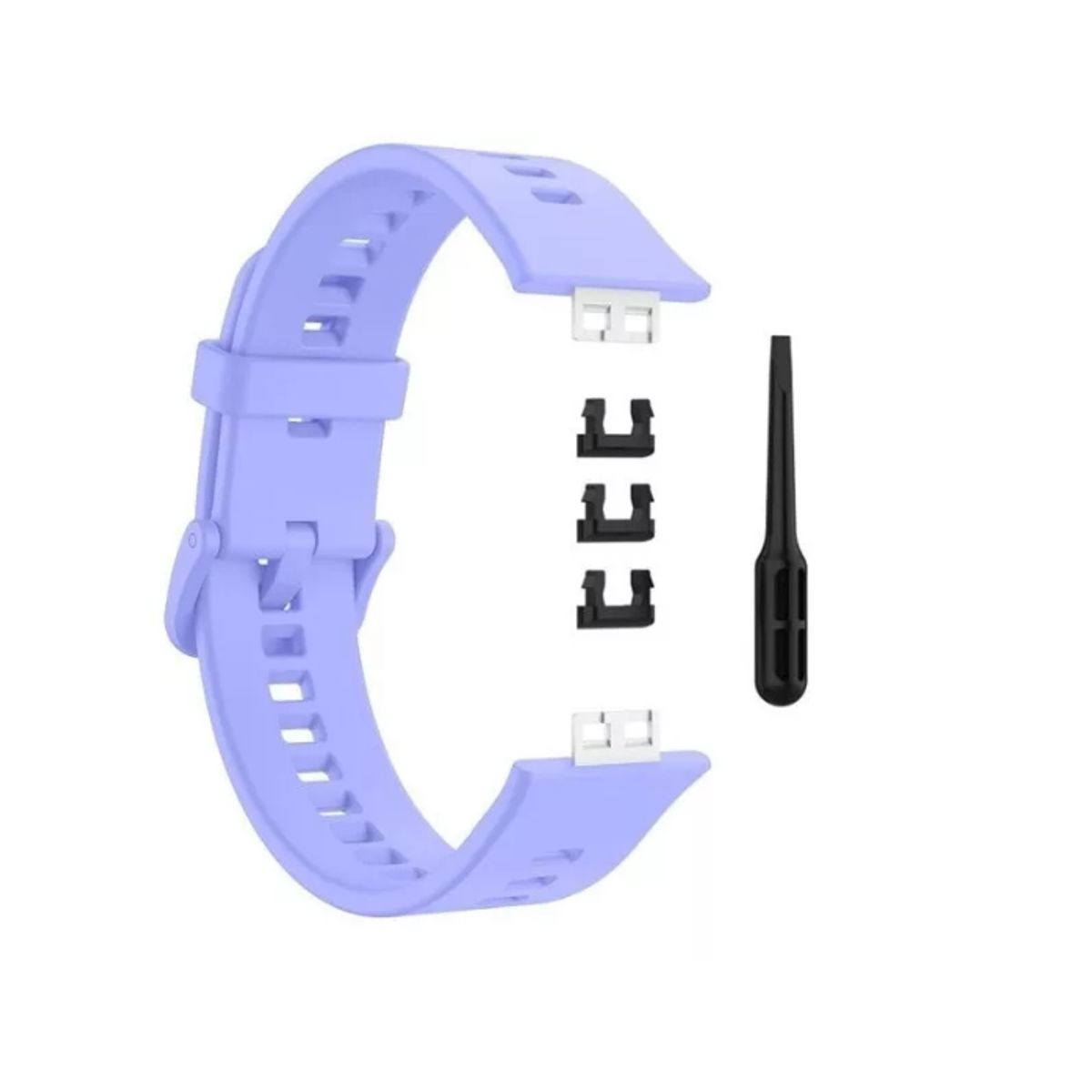 GENERICO - Correa De Silicona Para smarwatch Huawei Fit 1-azul celeste
