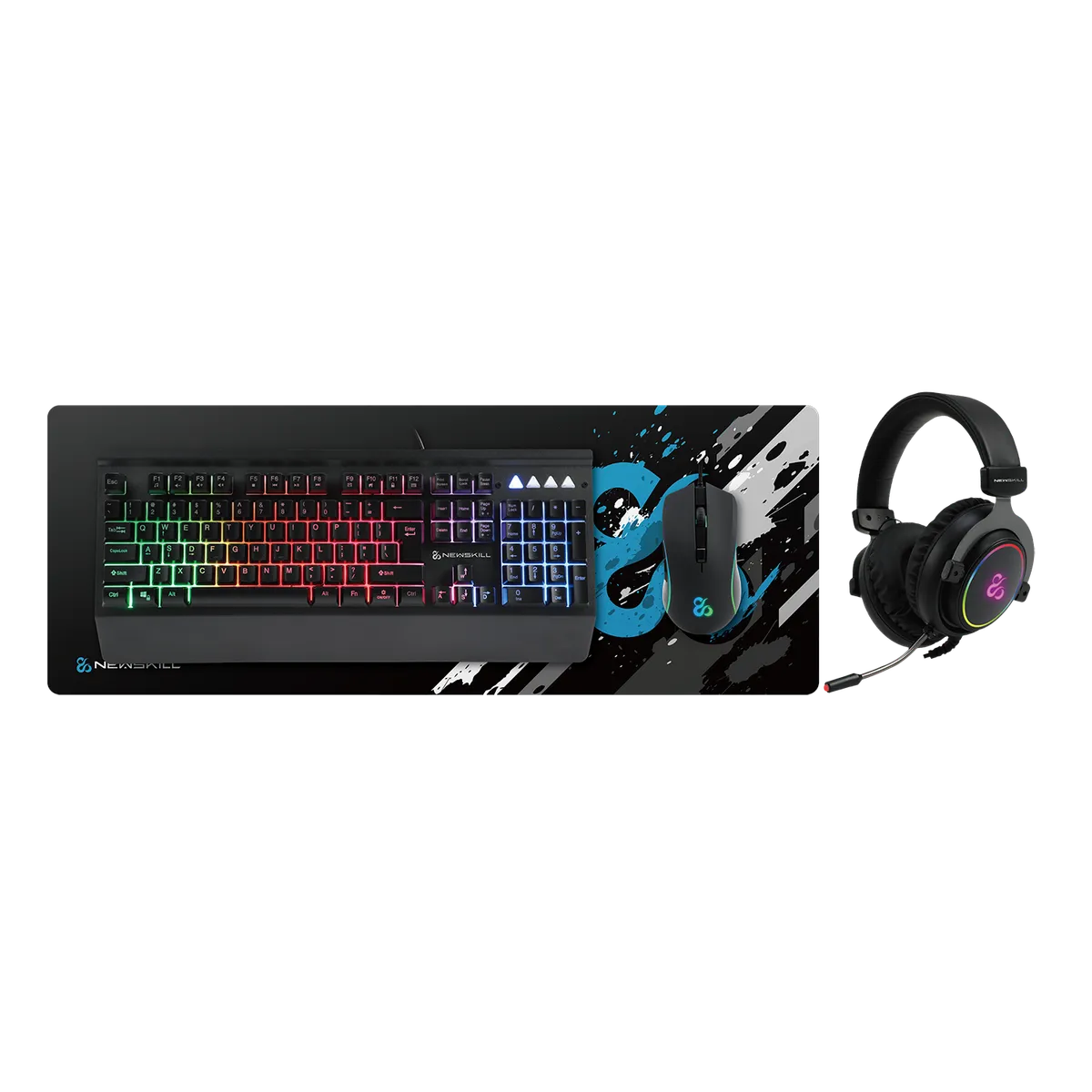 NEWSKILL - Combo Gamer Perifericos Manticore Completo