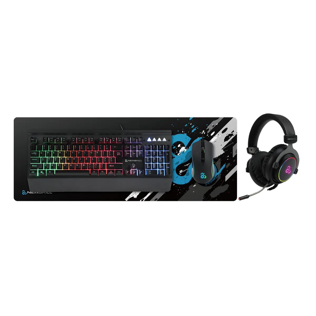 NEWSKILL - Combo Gamer Perifericos Manticore Completo