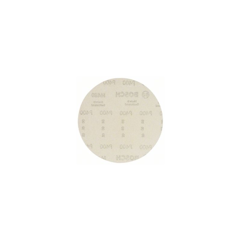 BOSCH - Pack 5 Mallas abrasivas M480: G400 150mm BOSCH.