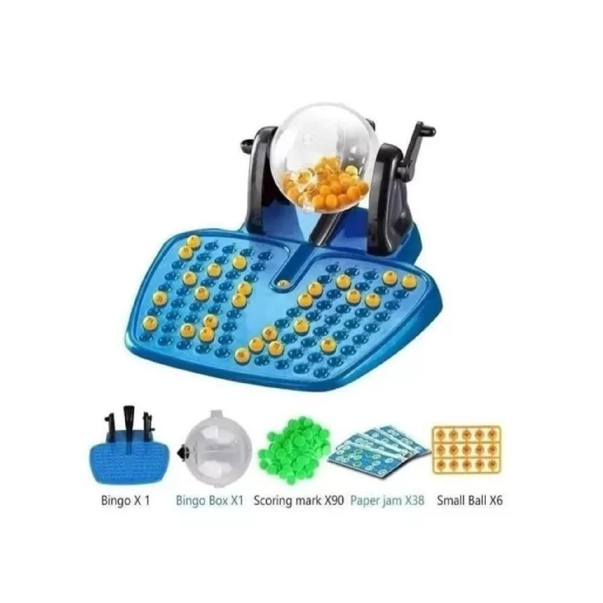 ANGELES DEL HOGAR - Juego Mesa Bingo Automático Niños Entretenimiento Familiar