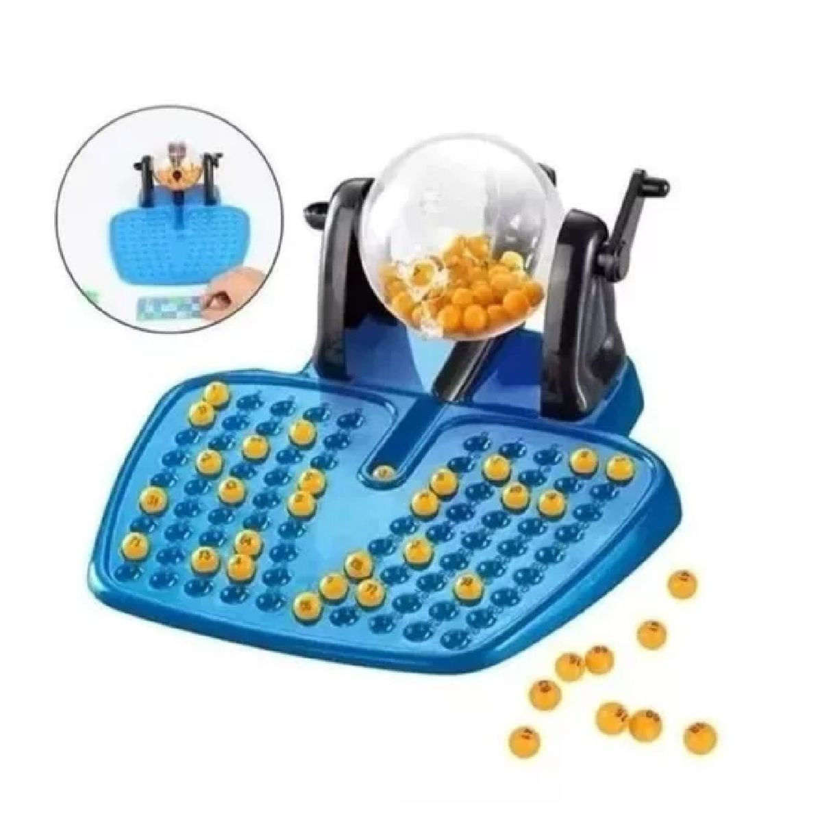 ANGELES DEL HOGAR - Juego Mesa Bingo Automático Niños Entretenimiento Familiar