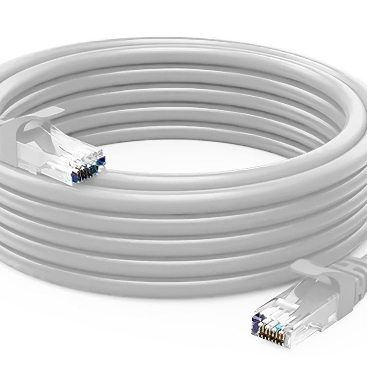 GENERICO - Cable De Red 20m Utp Cat5e 20 Metros Armado Cables