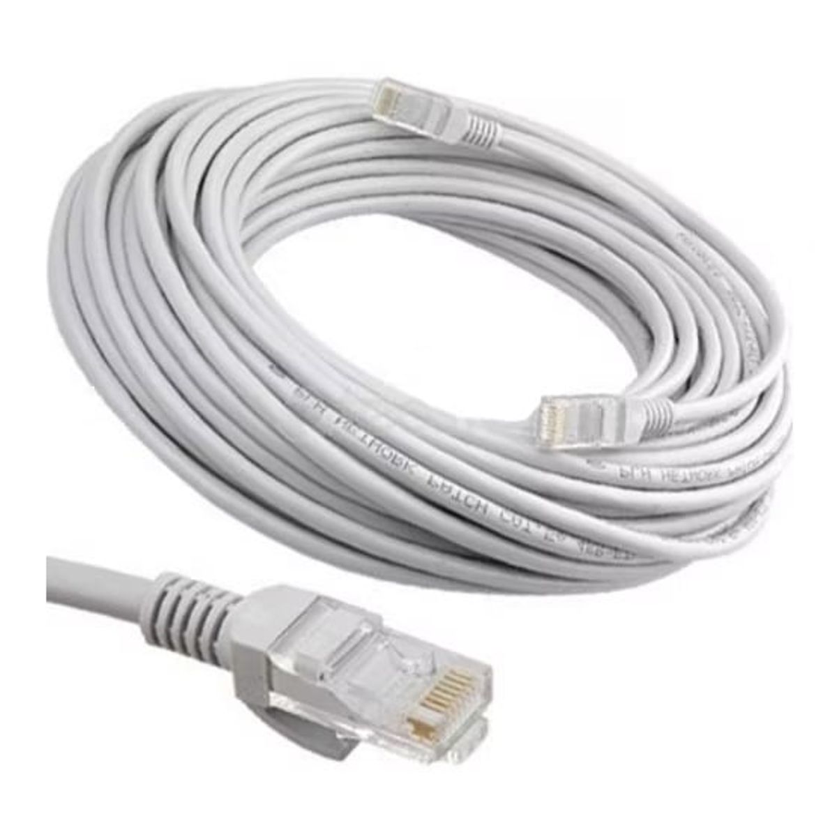 GENERICO - Cable De Red 20m Utp Cat5e 20 Metros Armado Cables