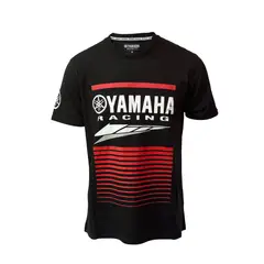 YAMAHA - Polera De Hombre Manga Corta Racing Negro