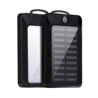 Bateria Externa Power Bank Solar 20000mah Cargador Portatil